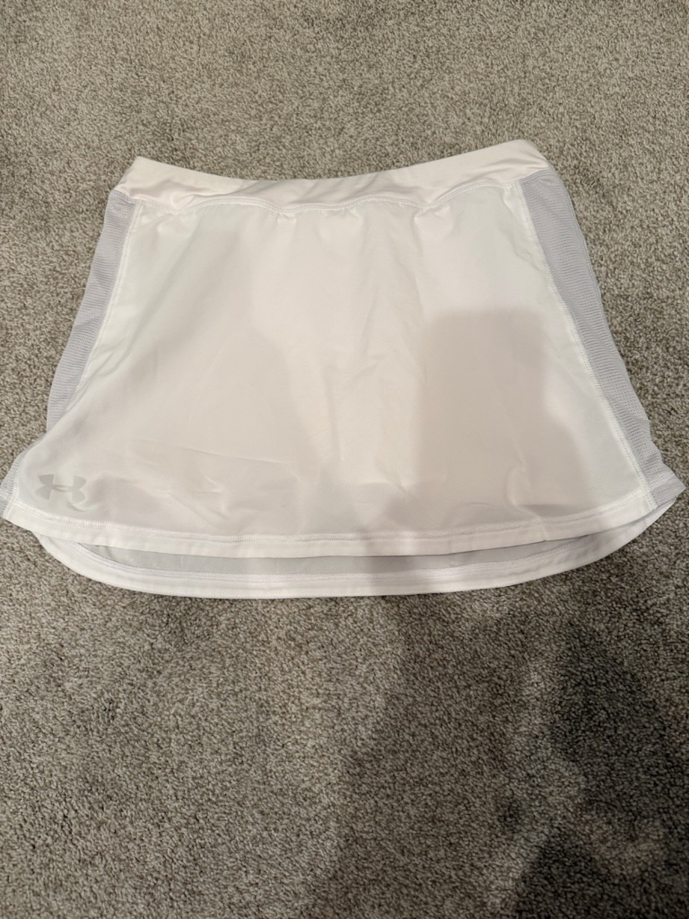 Under Armour White Performance Tennis Skort